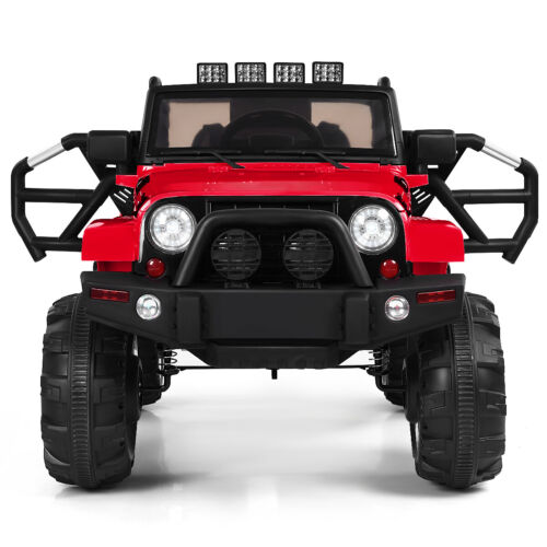 Electric Kids Ride-On Car Toy Truck with MP3 Player and LED Lights - Perfect Gift for Children