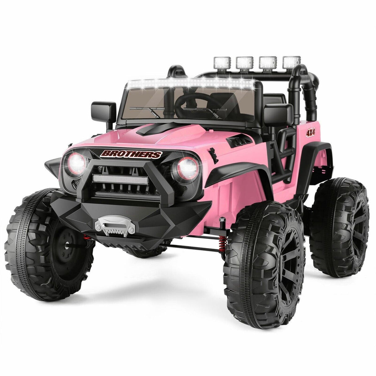 12V Electric Kids Ride On Car with Music and Fashionable Design - Powered by 7Ah Battery
