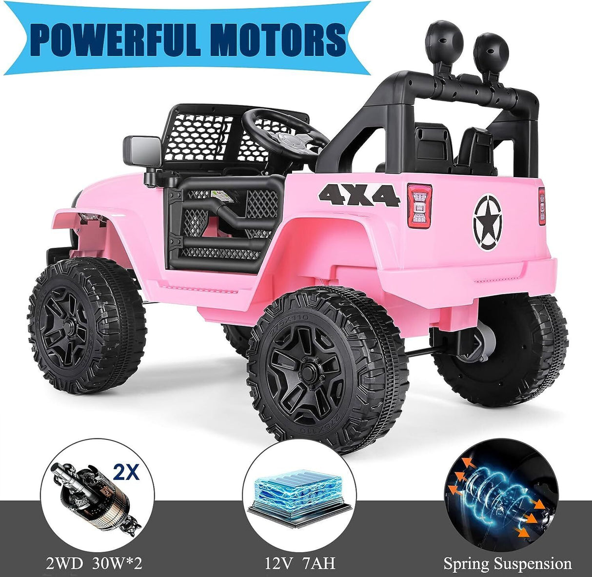 Remote Control Lamborghini Electric Car for Kids - 24/12V Ride-On Truck MagicCars