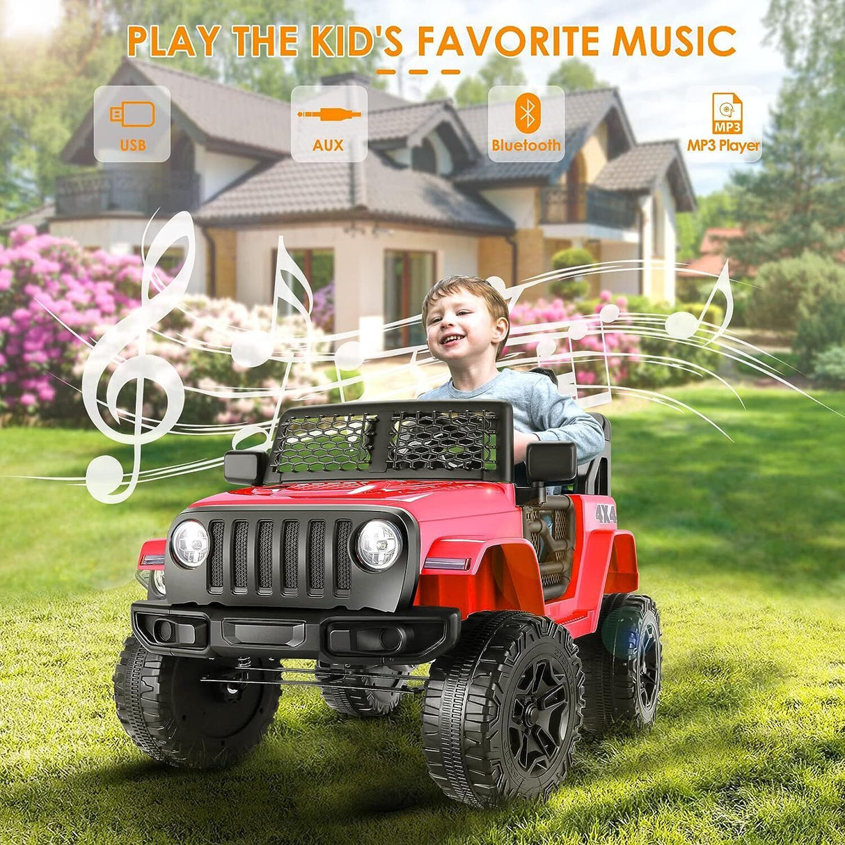 Remote Control Lamborghini Electric Car for Kids - 24/12V Ride-On Truck MagicCars