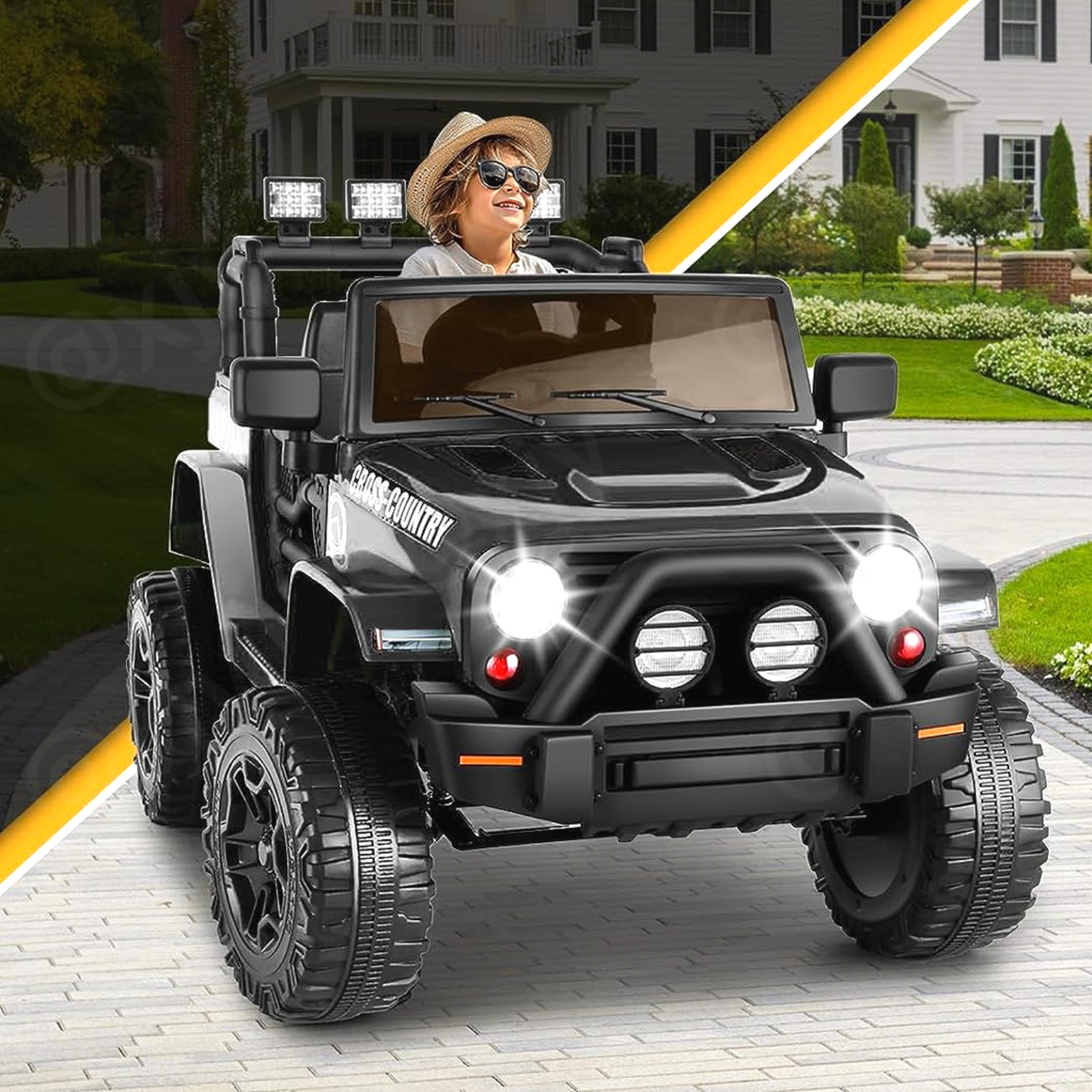Remote Control Lamborghini Electric Car for Kids - 24/12V Ride-On Truck MagicCars