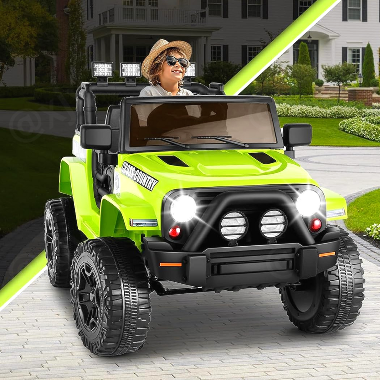 Remote Controlled Lamborghini Electric Car for Kids - 24/12V Ride On Toy Truck
