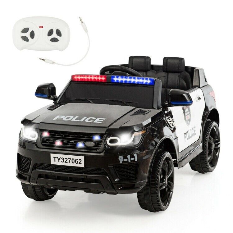 Electric Ride On Car for Kids with 3 Speeds, Lights, Music & Remote Control - 12V