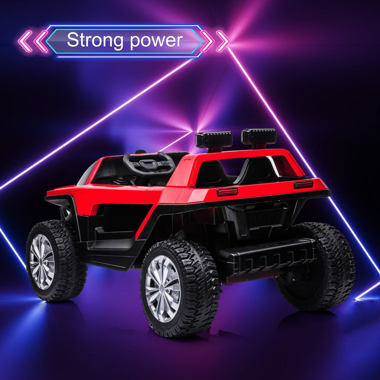 Electric Ride-On Truck for Kids with Remote Control, Bluetooth MP3, and Gift Option - 24V