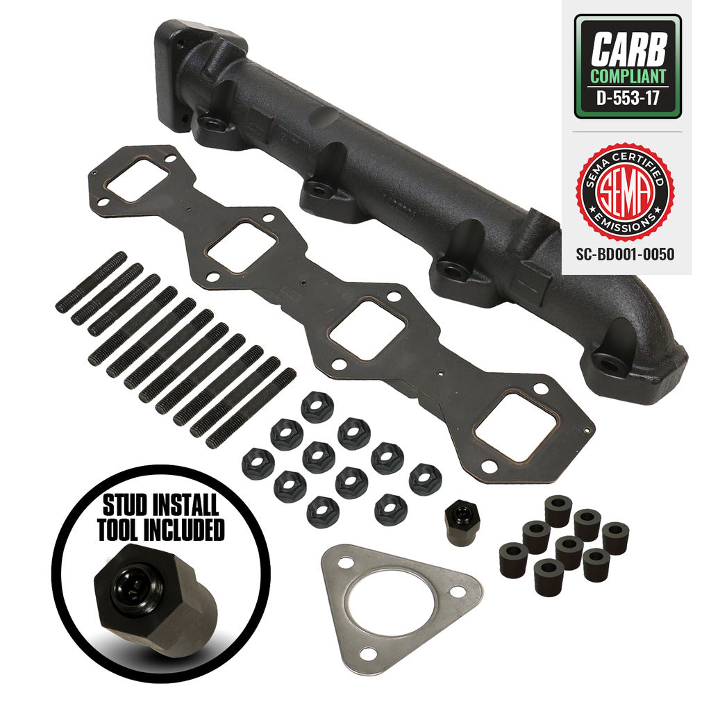 Exhaust Manifold Driver Side Ford 6.7L Power Stroke F250 / F350 / F450 / F550 / F650 / F750 Super Duty 2011-2019