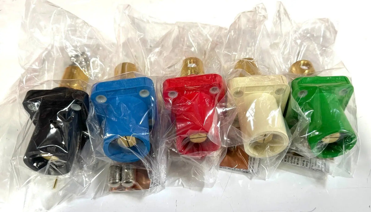 400 AMP HUBBELL SERIES 16 CAMLOCK DEVICES SET PANEL STR RECEPT MALE Hubbell