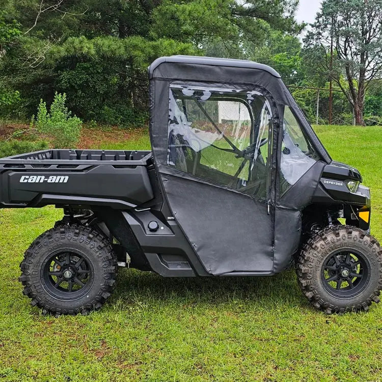 Falcon Ridge CAN-DEF-SDK01-Z full soft doors on Can-Am Defender - main view