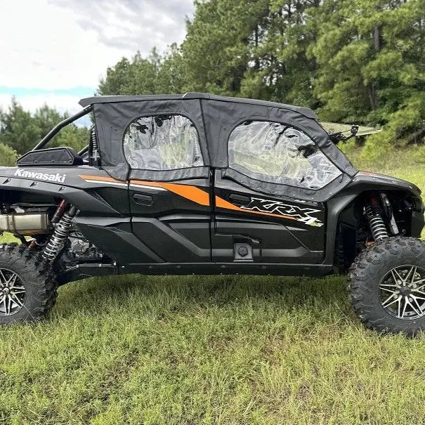 Falcon Ridge KAW-KRX4-SDK01-Z Kawasaki Teryx KRX 4 soft doors - alternate angle