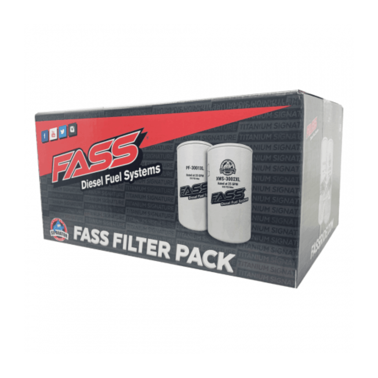 FASS Fuel Systems Filter Pack XL (FP3000XL)