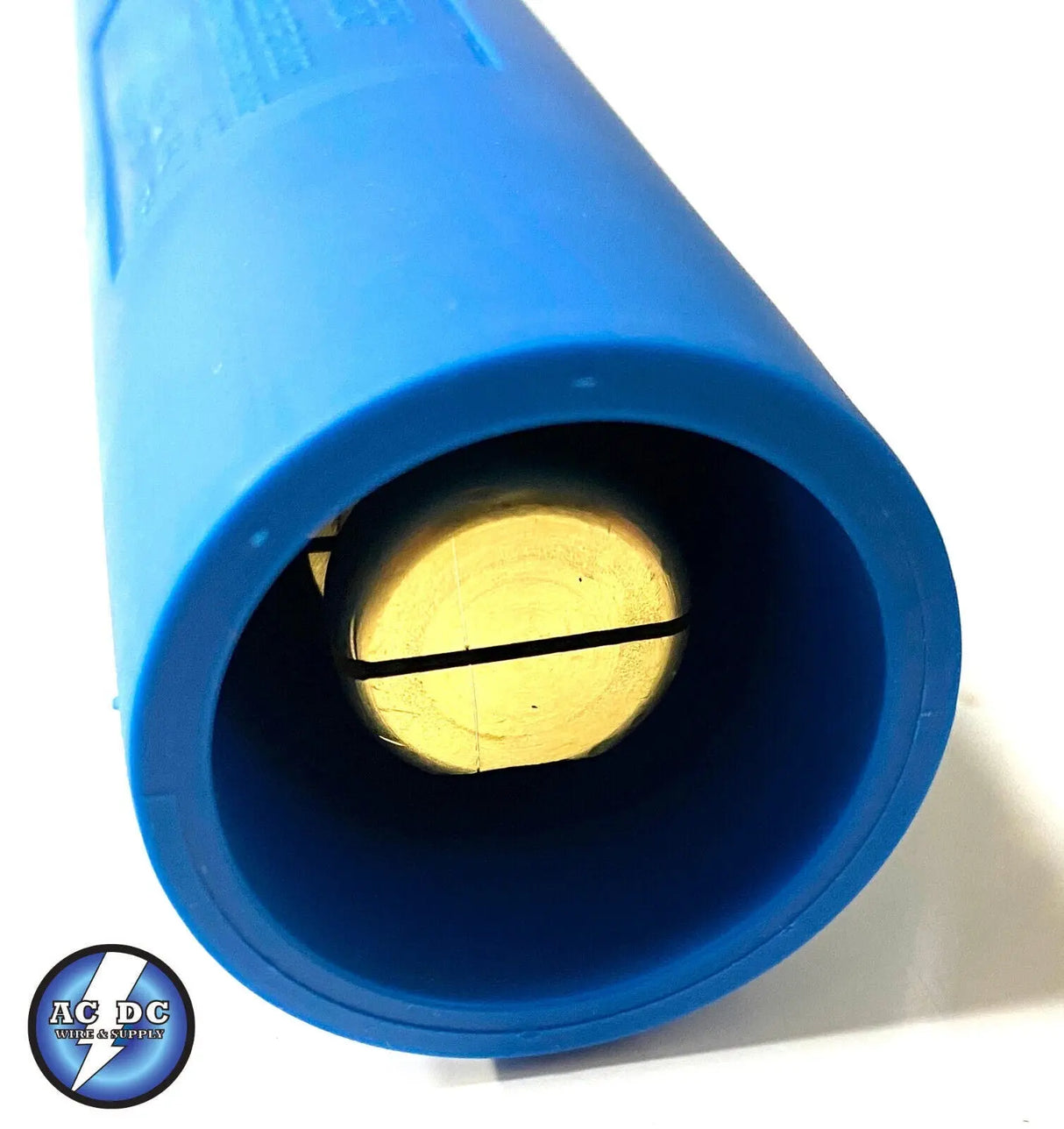 HUBBELL HBLDMBL Double Connector, BLUE, Male-Male ADAPTER 300/400amp 600V New Hubbell