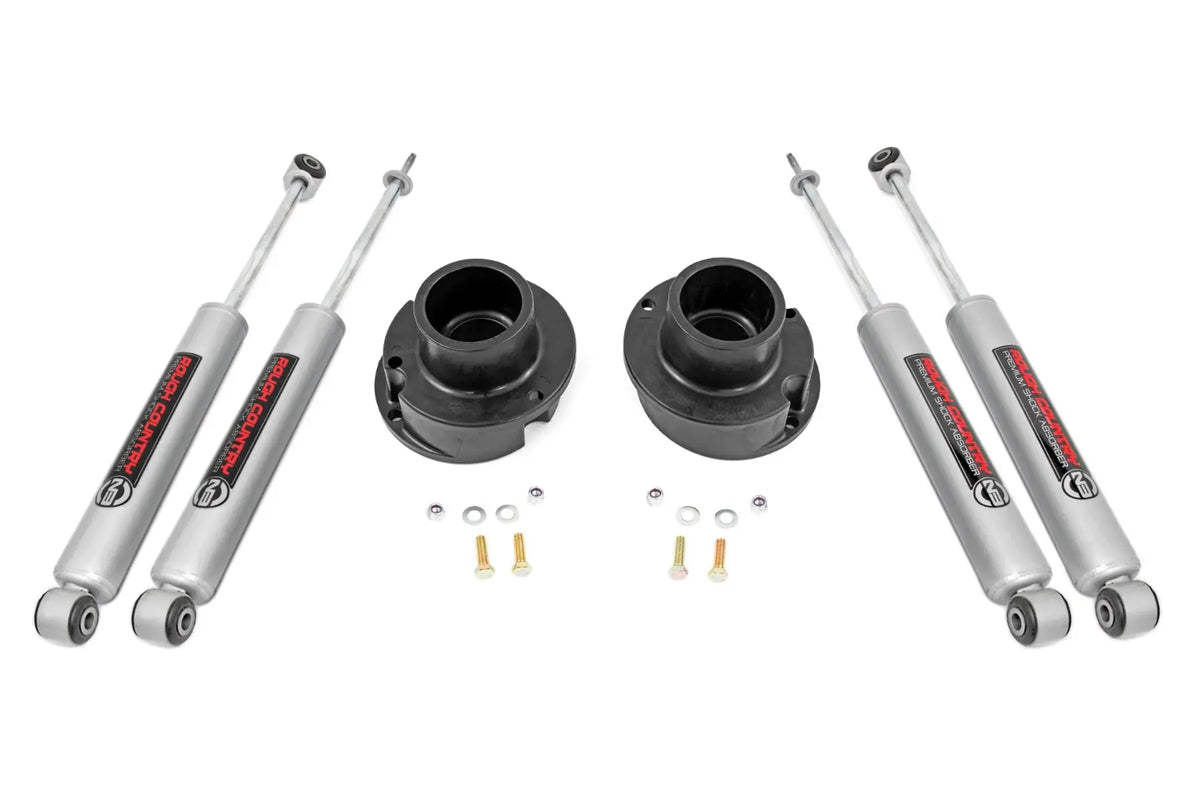 Rough Country 2.5 Inch Leveling Kit Ram 2500 4WD 2014-2026 & 3500 2013-2026 377-config