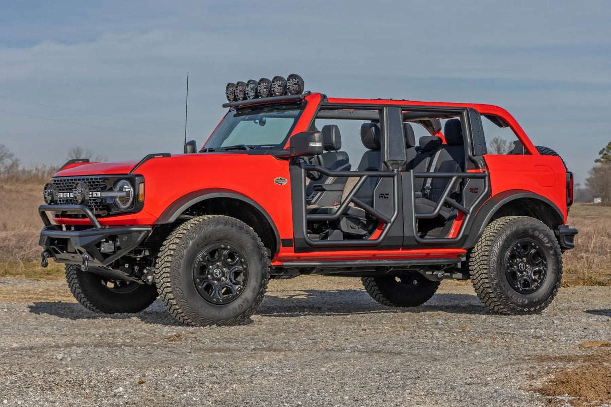 Rough Country Tubular Doors 4-Door Ford Bronco 4WD 2021-2026 10658