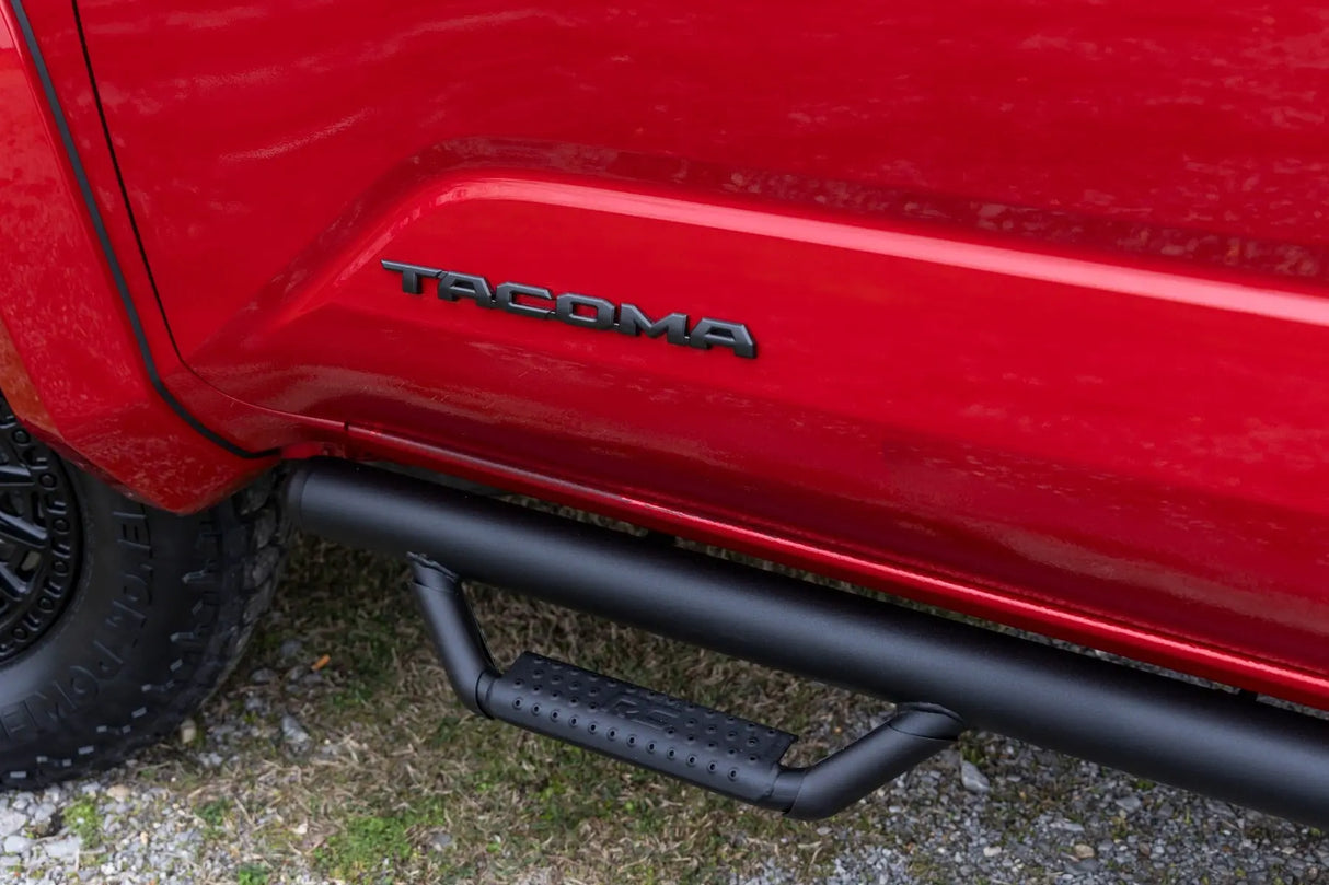 Rough Country Nerf Steps Cab Length Double Cab Toyota Tacoma 2WD/4WD 2024-2026 RCT2480CC