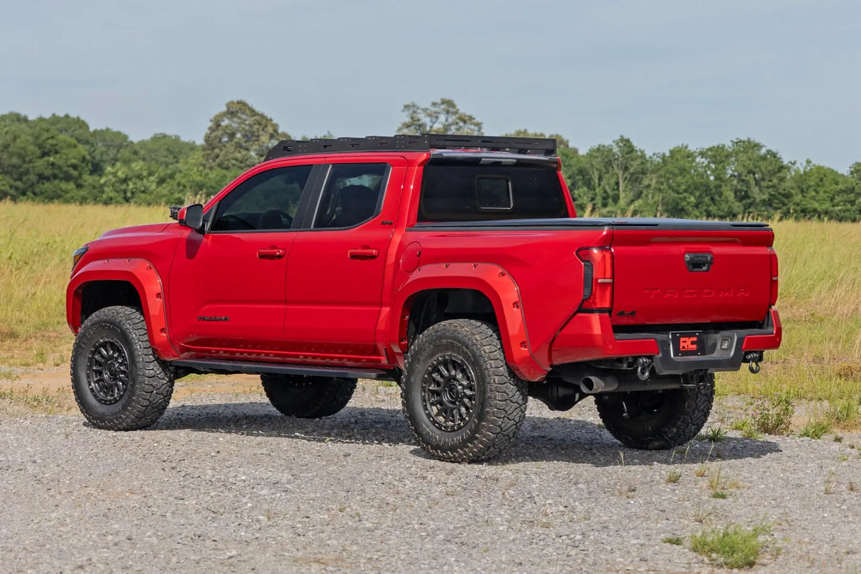 Rough Country RPT2 Running Boards Side Steps Double Cab Toyota Tacoma 2WD 4WD 2024-2026 44011