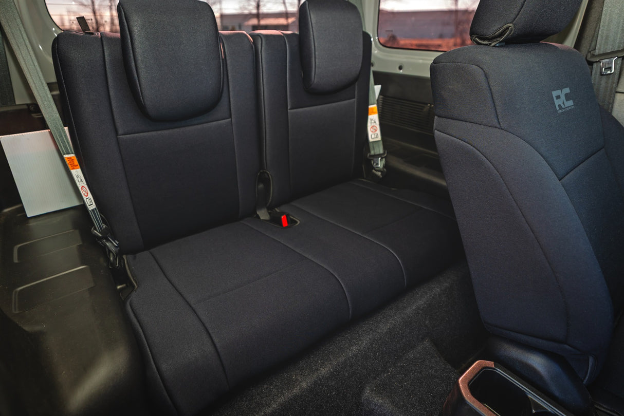 Rough Country Neoprene Seat Covers for Suzuki Jimny 2-Door 2018-2025