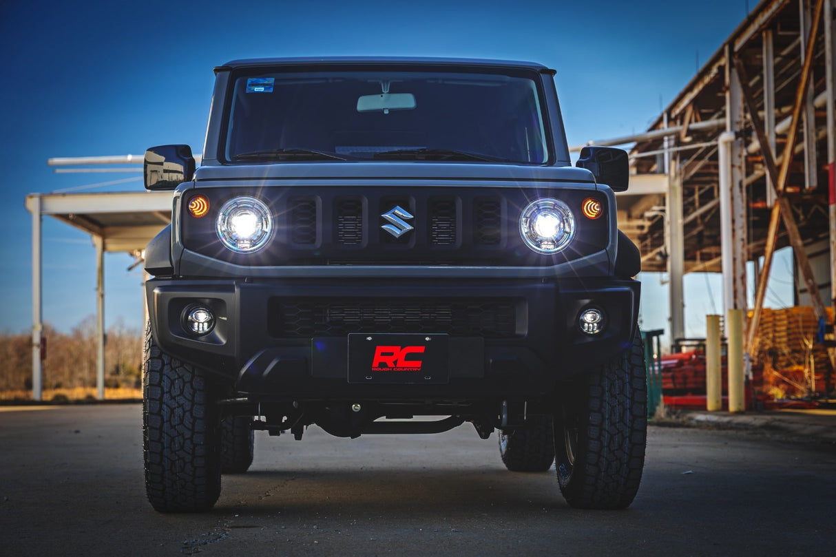 Rough Country LED Fog Light Kit for Suzuki Jimny 2018-2026