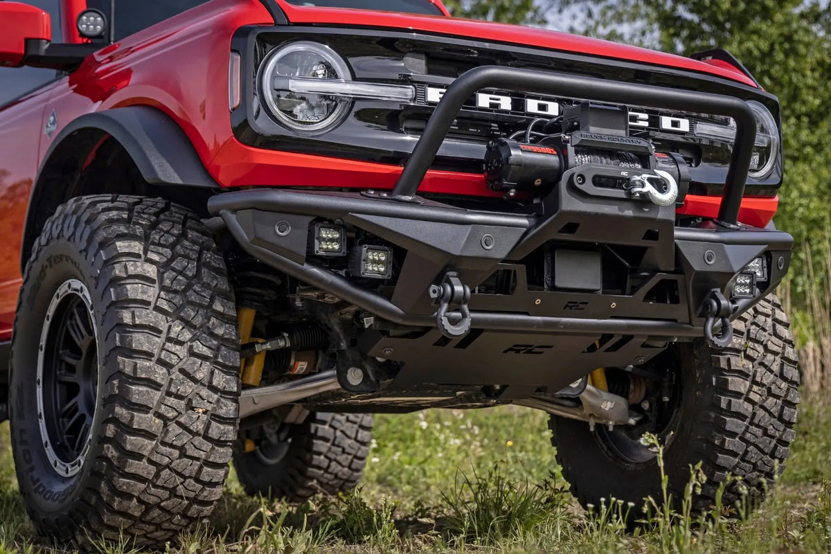 Rough Country Front Tubular Bumper Ford Bronco 4WD 2021-2026 51200A