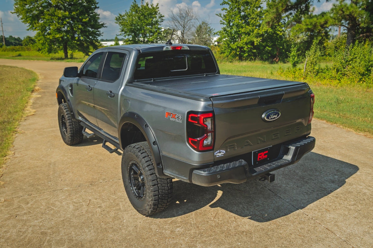 Rough Country Hard Low Profile Bed Cover 5ft for 2024-2025 Ford Ranger
