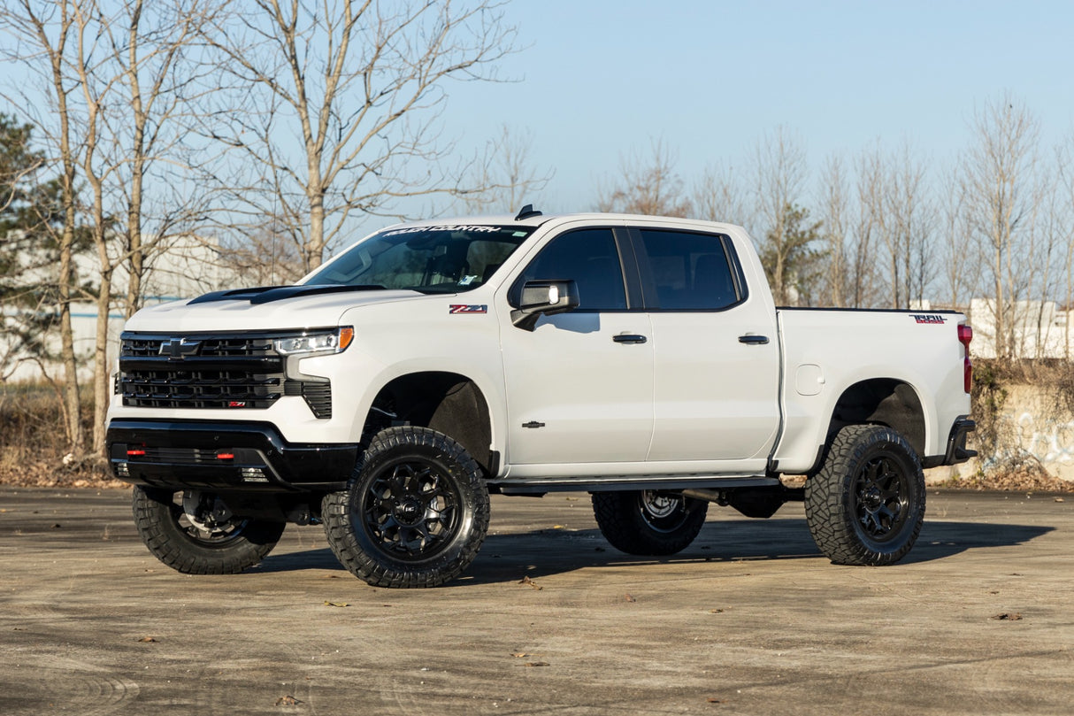 Rough Country 80 Series Wheel 6x135 Semi Gloss Black Aluminum