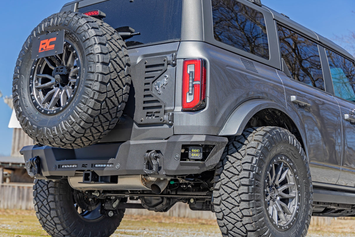Rough Country Rear FAB Bumper Ford Bronco 4WD 2021-2026 51090