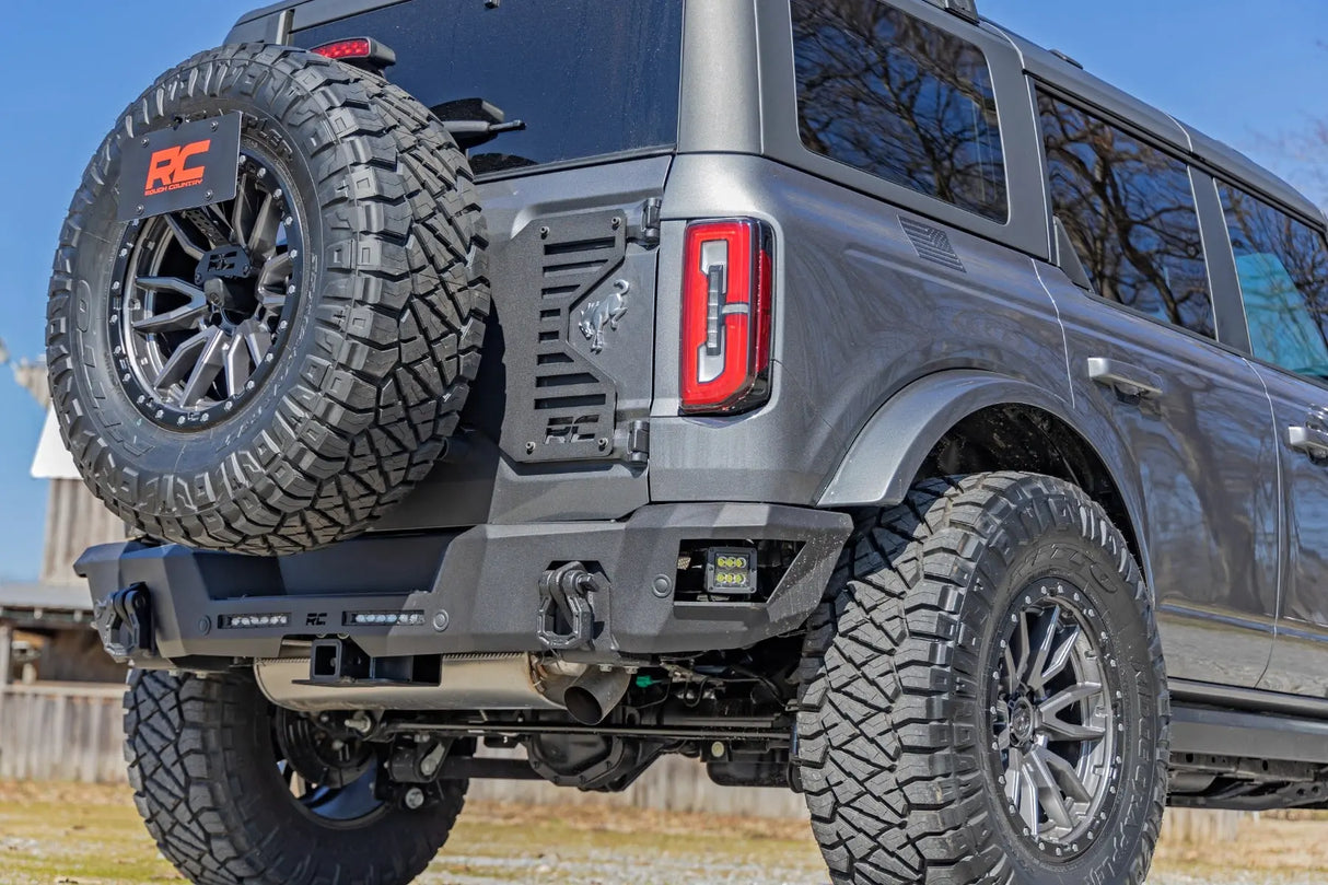 Rough Country Rear FAB Bumper Ford Bronco 4WD 2021-2026 51090