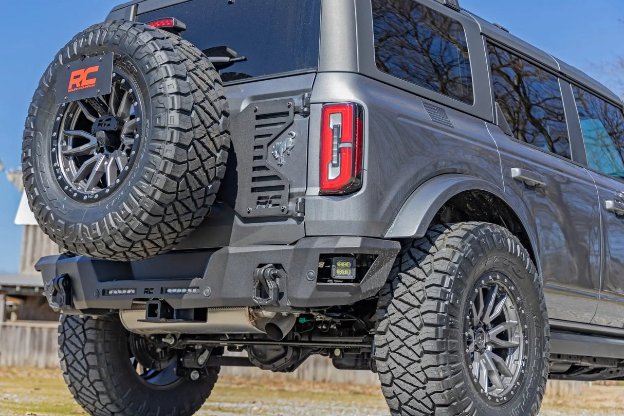 Rough Country Rear FAB Bumper Ford Bronco 4WD 2021-2026 51090