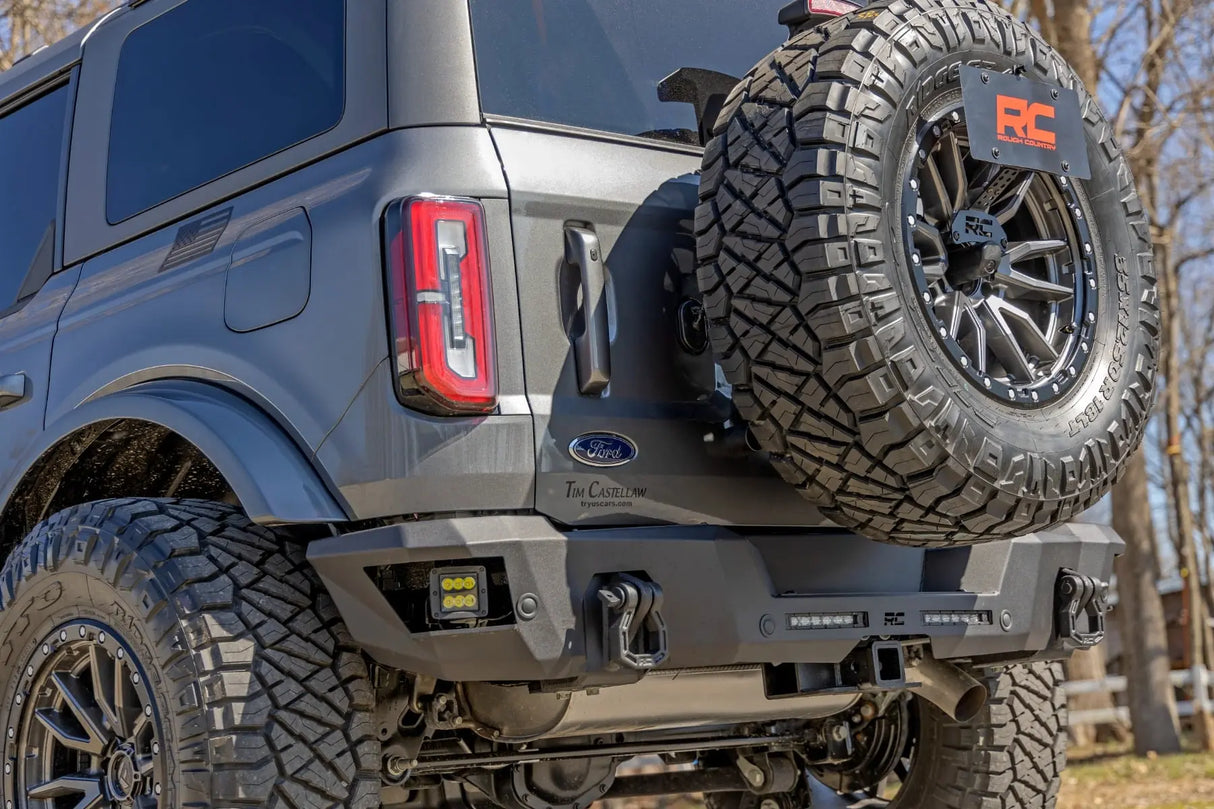 Rough Country Rear FAB Bumper Ford Bronco 4WD 2021-2026 51090
