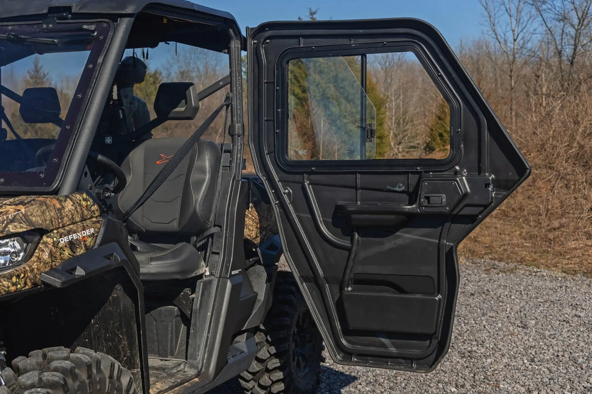 Rough Country UTV Side Doors Can-Am Defender HD 5/HD 7/HD 8/HD 9/HD 10 2-Seater 97100
