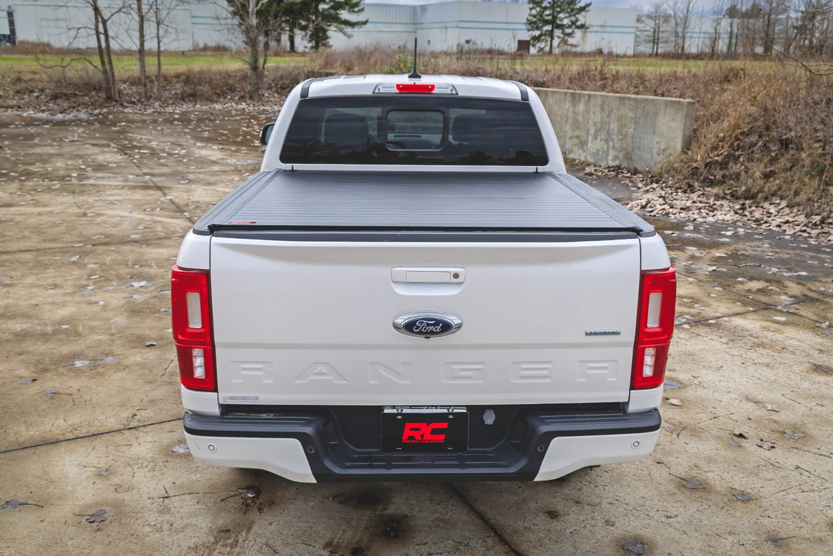 Rough Country Hard Roll-Up Bed Cover for 2019-2023 Ford Ranger