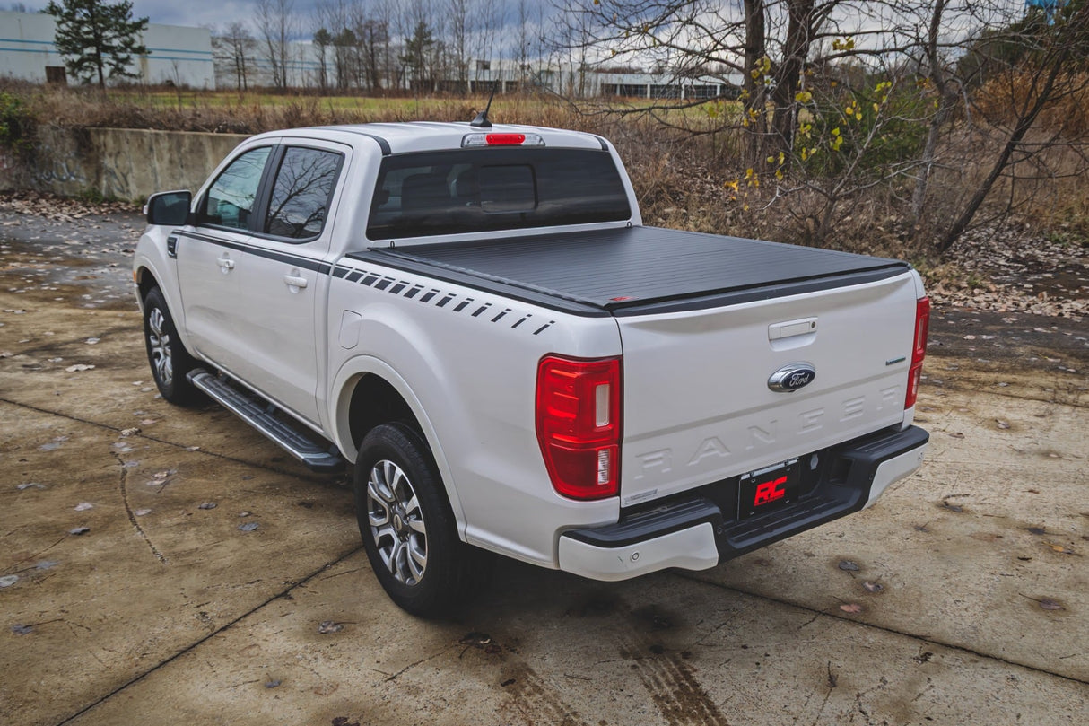 Rough Country Hard Roll-Up Bed Cover for 2019-2023 Ford Ranger