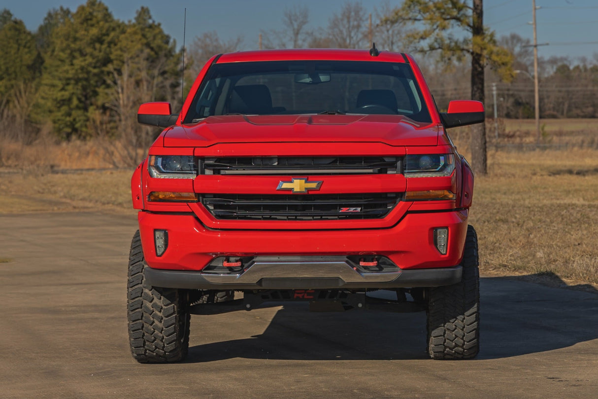 Rough Country 30-inch DRL Grille Mount LED Light Kit for Chevy Silverado 1500 (16-18)