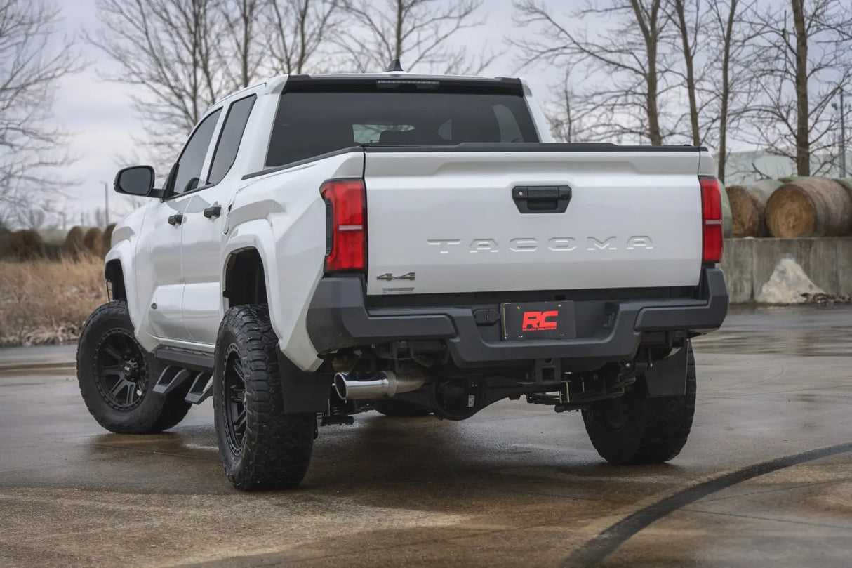 Rough Country SRX2 Adjustable Aluminum Steps Double Cab Toyota Tacoma 2WD/4WD 2024-2026 73004