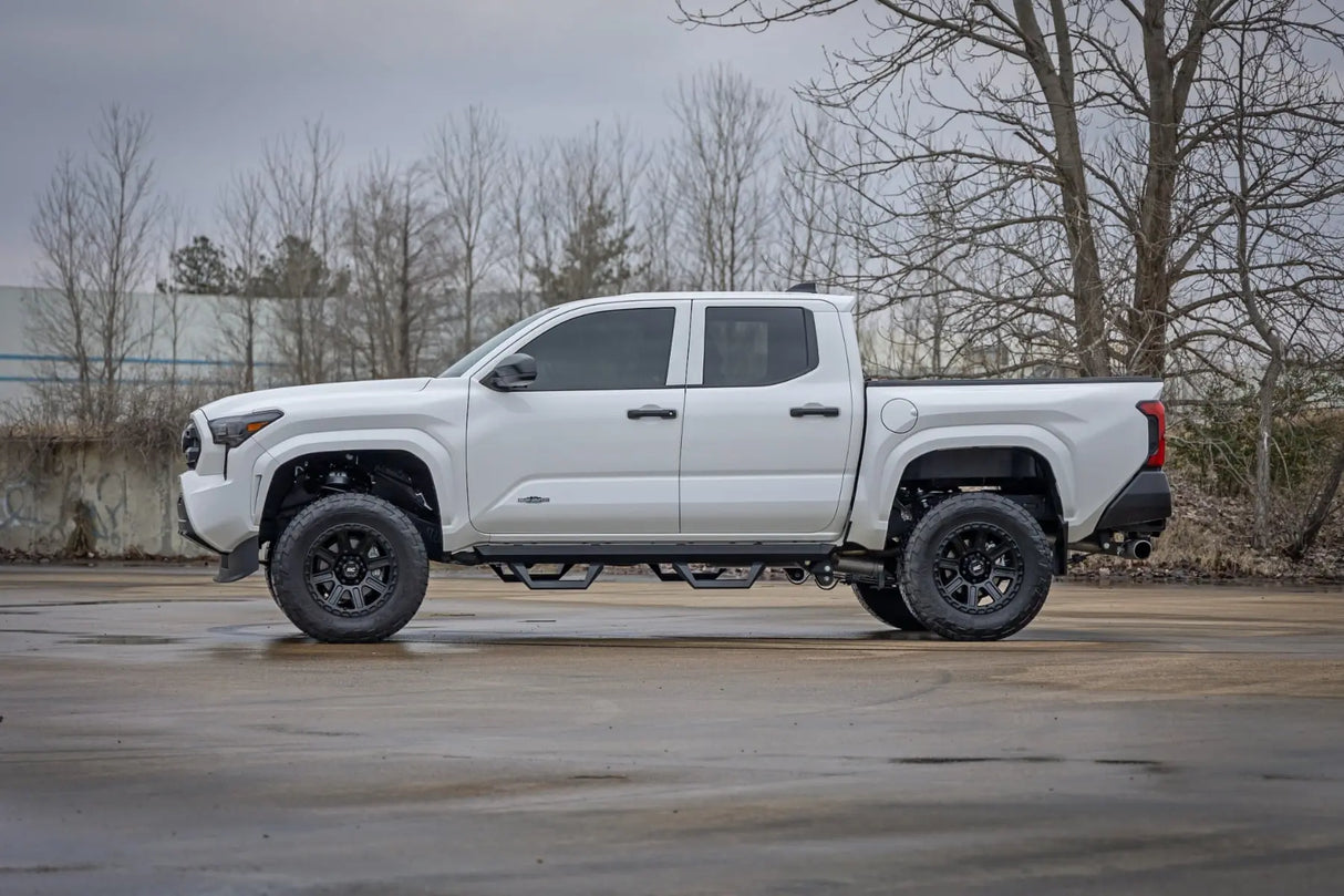Rough Country SRX2 Adjustable Aluminum Steps Double Cab Toyota Tacoma 2WD/4WD 2024-2026 73004