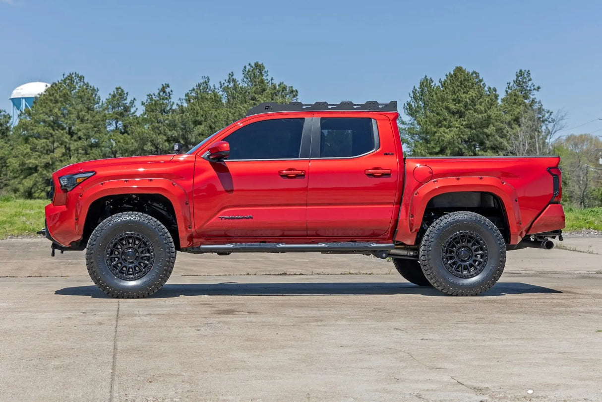 Rough Country Oval Nerf Steps Double Cab Toyota Tacoma 2WD/4WD 2024-2026 21017