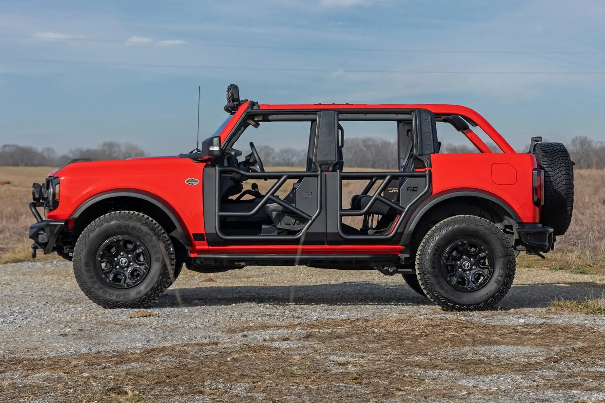 Rough Country Tubular Doors 4-Door Ford Bronco 4WD 2021-2026 10658