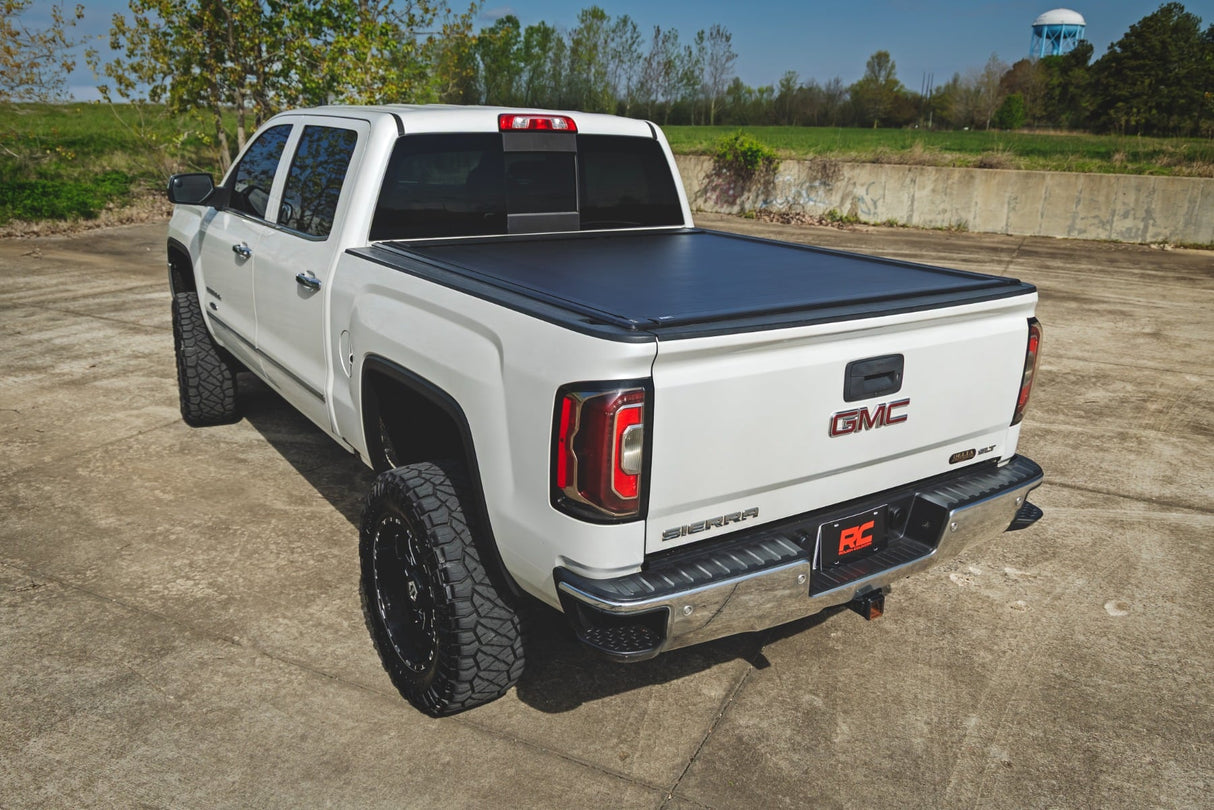 Rough Country Powered Retractable Bed Cover for Chevy GMC Trucks
