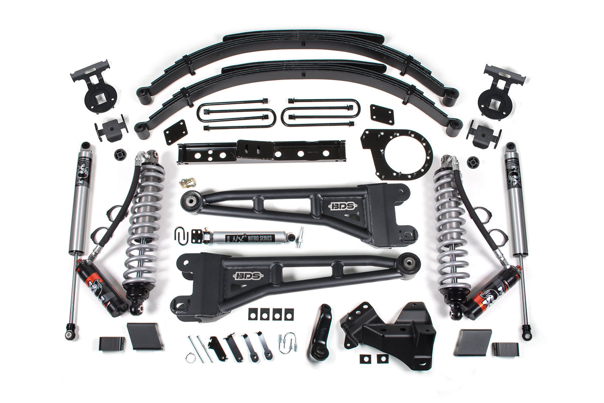 7 Inch Lift Kit w/ Radius Arm | FOX 2.5 Performance Elite | Ford F250/F350 Super Duty (23-26) | Diesel
