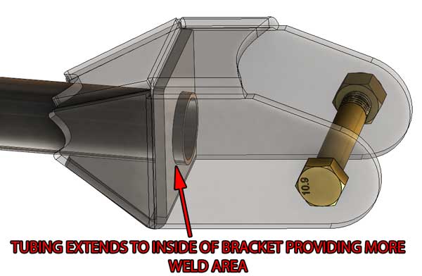 Ford Superduty Dana 60 Radius Arm Brackets