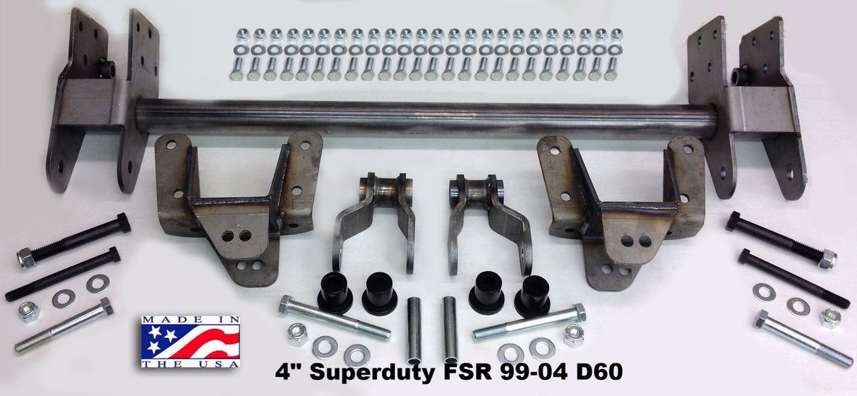 Shackle Reversal Kits (Super Duty spring) - 1992-1997 Ford F250/F350 Sky's Offroad Design