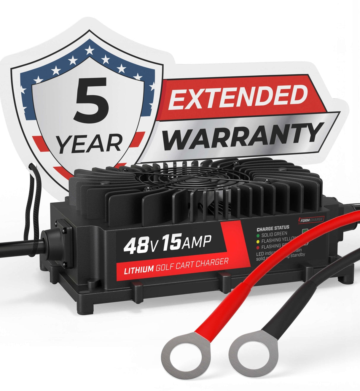 FORM 48V Lithium Golf Cart Charger - 58.4 Volt Output FORM Charge