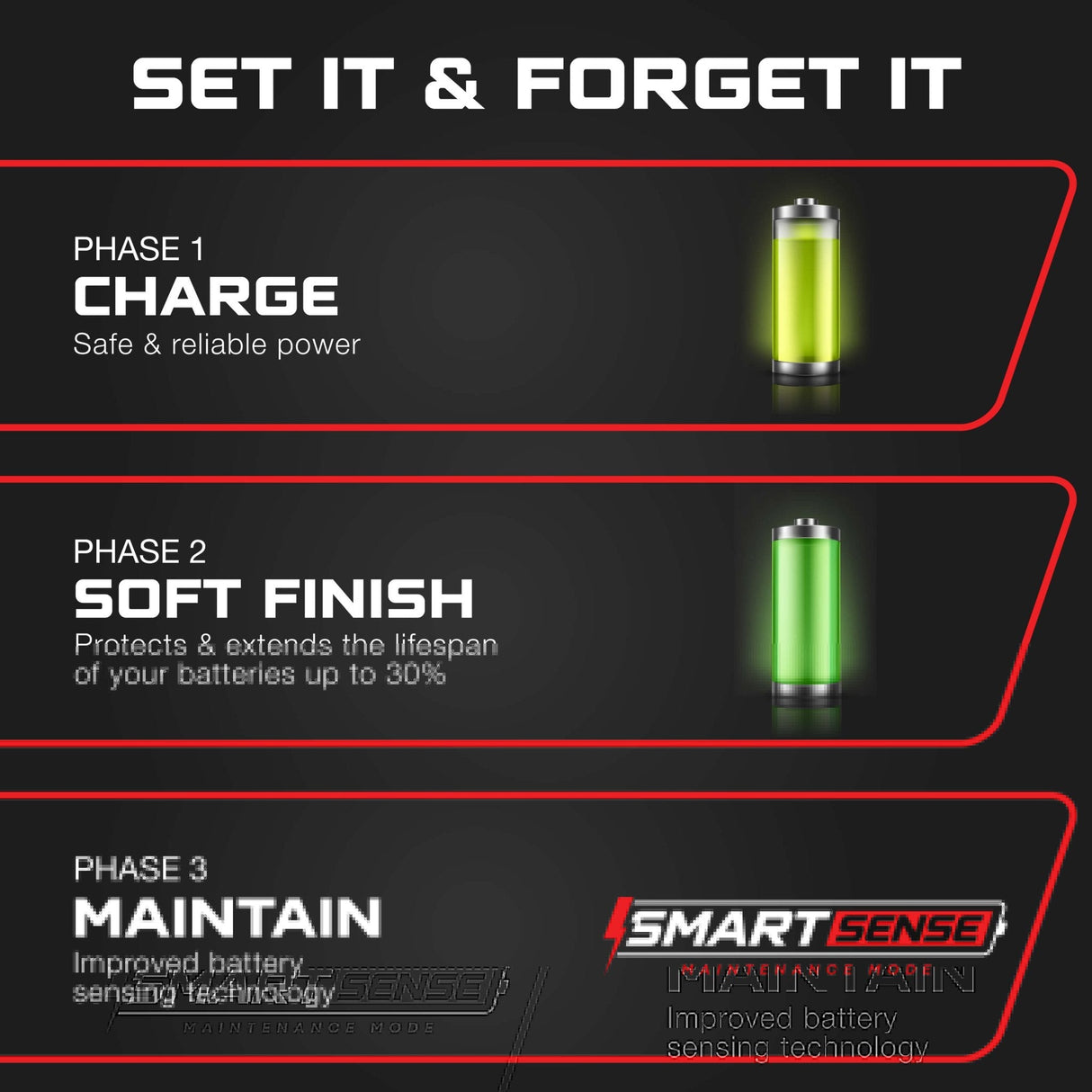FORM 36V Lithium Golf Cart Charger - 43.8 Volt Output FORM Charge