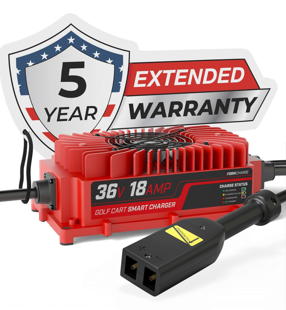 EZGO 36V Golf Cart Charger - TXT - Lead Acid - PRO VERSION FORM Charge