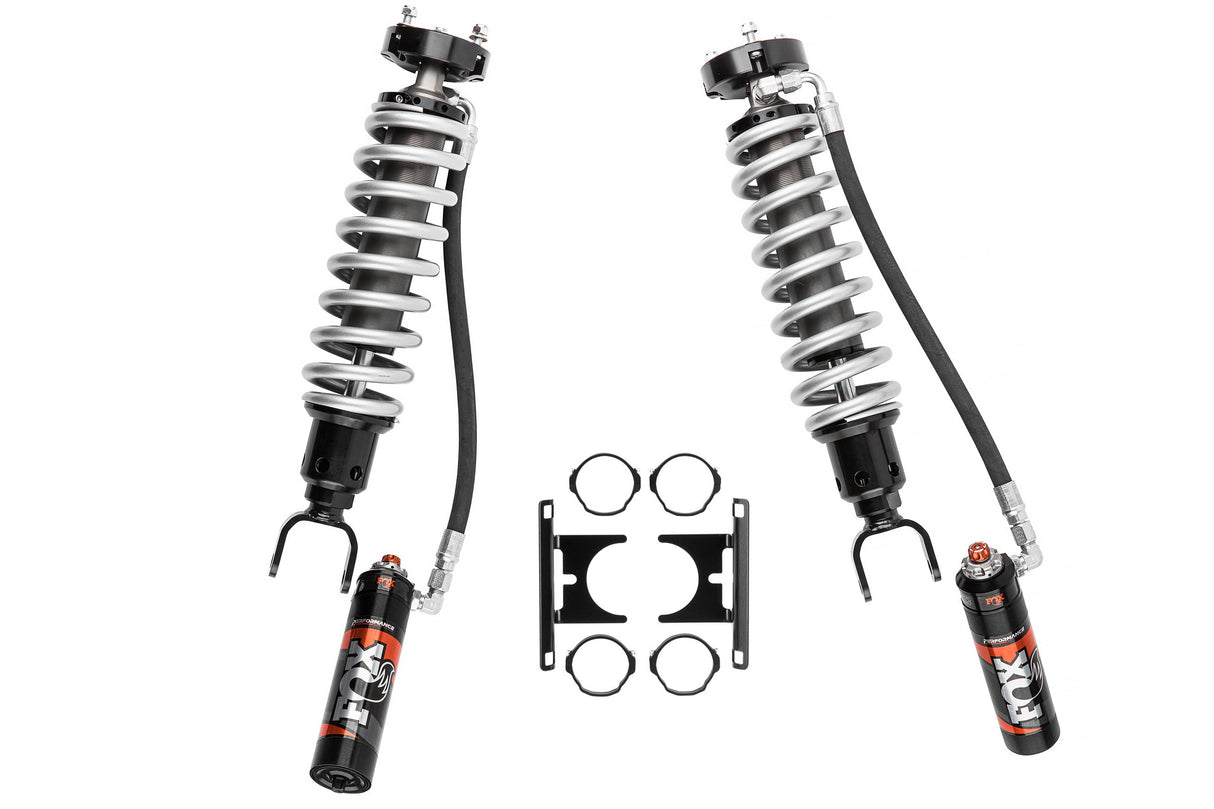 FOX 2.5 Coilover Shocks w/ DSC Reservoir Adjuster | 2-3 Inch Lift | Performance Elite Series | Ram 1500 (19-26) 4WD FOX