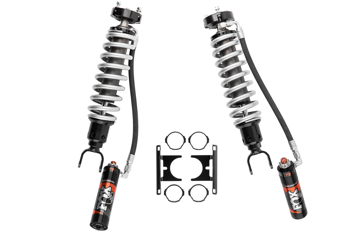 FOX 2.5 Coilover Shocks w/ DSC Reservoir Adjuster | 2-3 Inch Lift | Performance Elite Series | Ram 1500 (19-26) 4WD