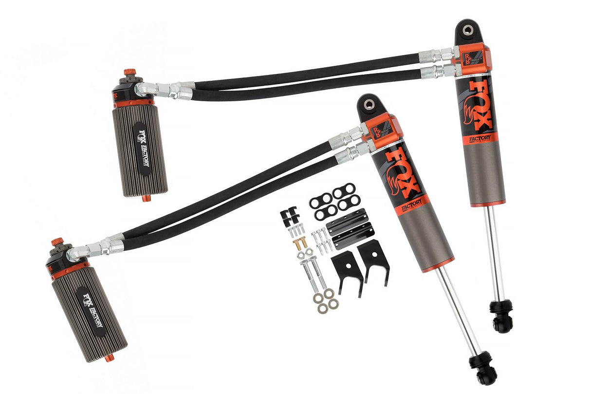 FOX 3.0 Internal Bypass Reservoir Front Shocks Adjustable | Factory Race | 3.5-4.5 Inch Lift | Jeep Wrangler JL (18-27) FOX