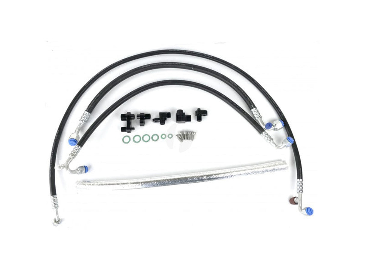 Fleece FPE-AC-Kit-1316 A/C Line Reroute Kit, 2013-2016 Dodge Ram 6.7L Cummins Fleece Performance