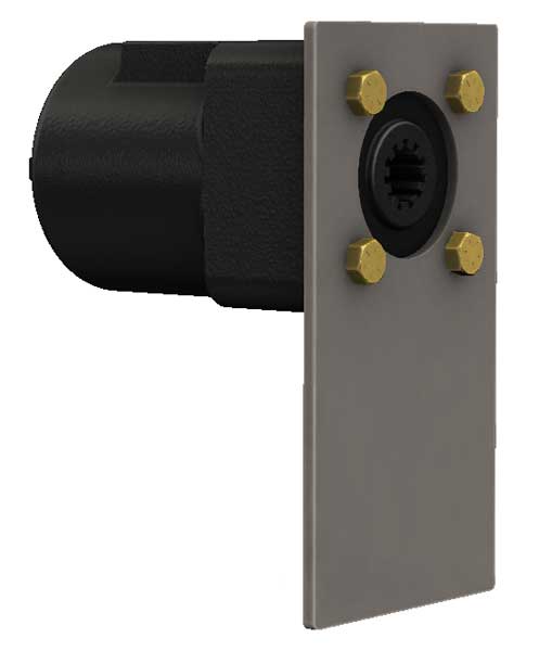 Flat Orbital Hydraulic Steering Valve Mount