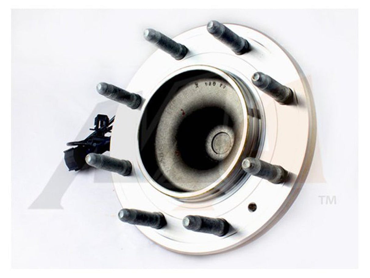 2500HD Front Wheel Hub Bearing Assembly 2WD, 2011-2016 GM 6.6L Duramax LML GM