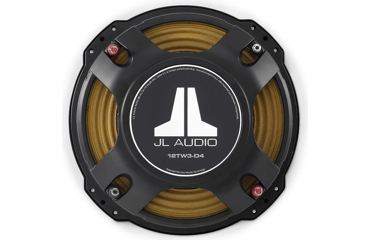 JL Audio 12TW3 | 12" 400W RMS Shallow Subwoofer DVC JL Audio