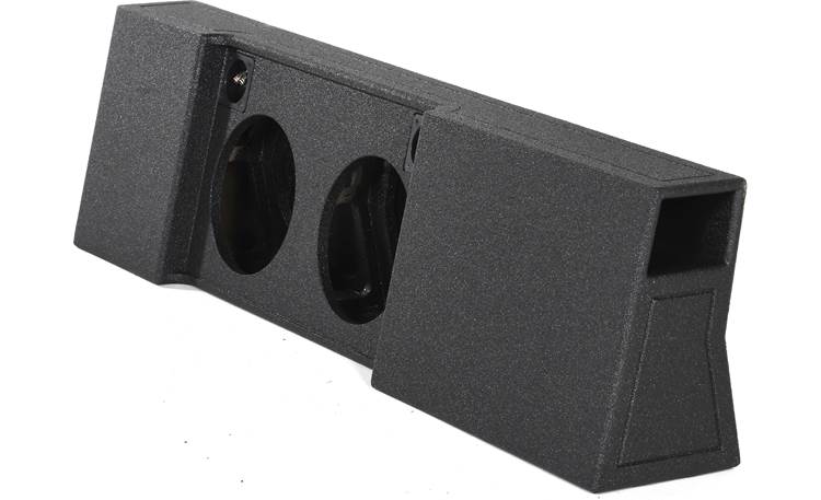 SPL Subwoofer Box 2009-2024 F150 Super Crew & 2017-2024 F250/350 Dual Vented 10" Bedliner Finish